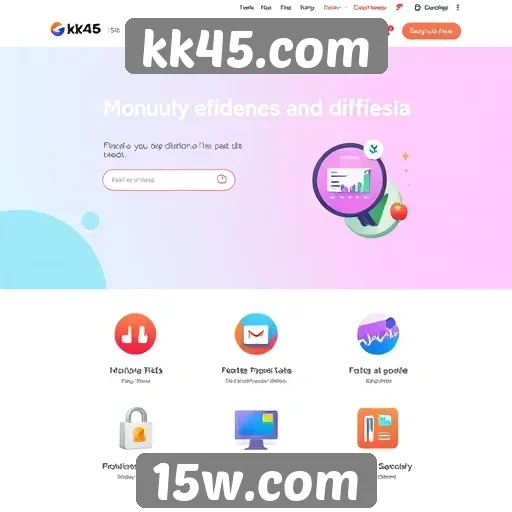 novos recursos e funcionalidades do site kk45