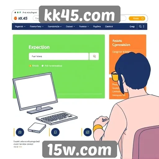 Análise da experiência do usuário em kk45.com